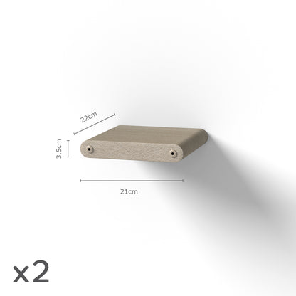 Oatmeal 2 x Short Step Cat Climbers